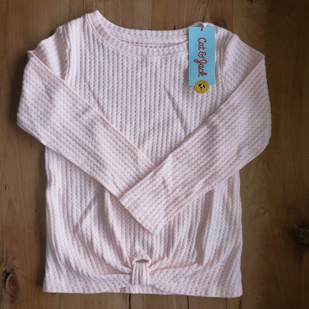 Girls Powder Pink Longsleeve Shirt